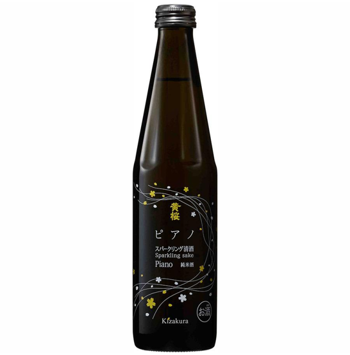 黃櫻鋼琴氣泡清酒 300ml