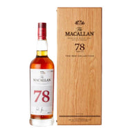 The Macallan 1978 Red Collection 78 years old (By request only)  (Good number #328 in perfection condition)
